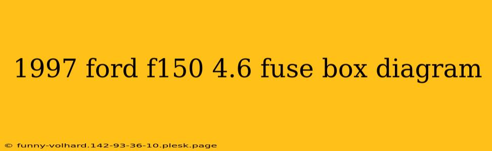 1997 ford f150 4.6 fuse box diagram