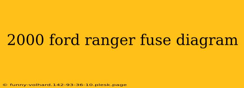 2000 ford ranger fuse diagram