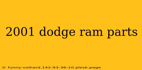 2001 dodge ram parts