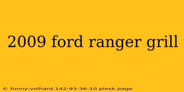 2009 ford ranger grill