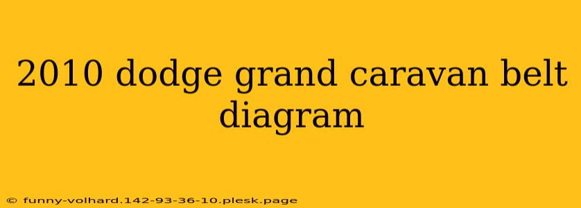 2010 dodge grand caravan belt diagram