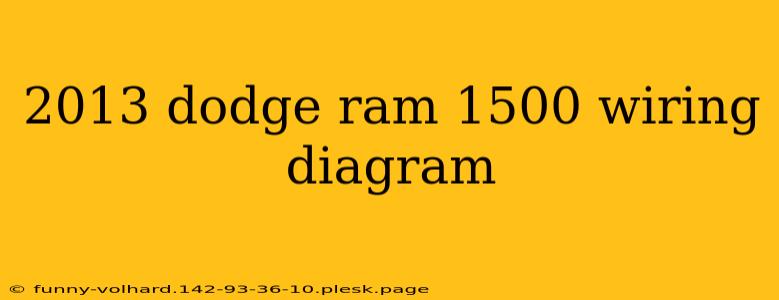 2013 dodge ram 1500 wiring diagram