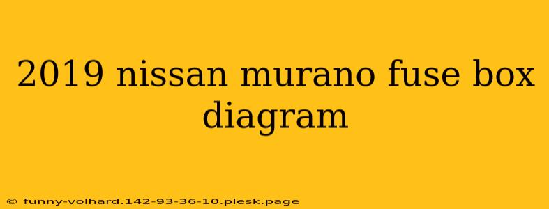 2019 nissan murano fuse box diagram