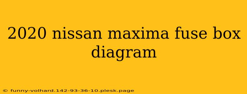 2020 nissan maxima fuse box diagram