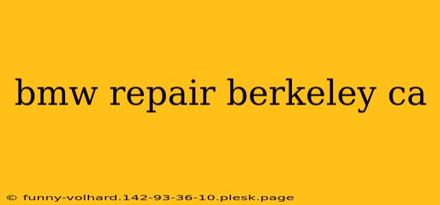 bmw repair berkeley ca