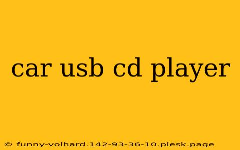 car usb cd player