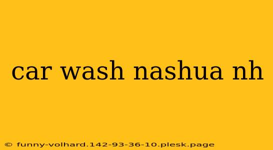 car wash nashua nh