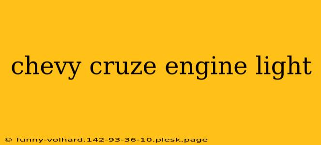 chevy cruze engine light