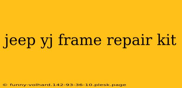 jeep yj frame repair kit