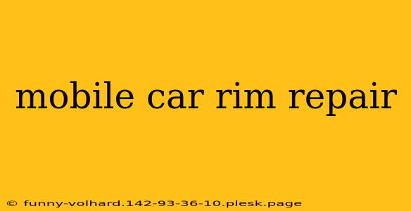 mobile car rim repair