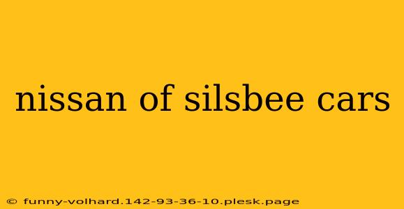 nissan of silsbee cars