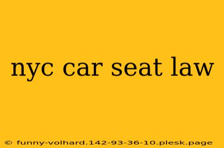 nyc car seat law