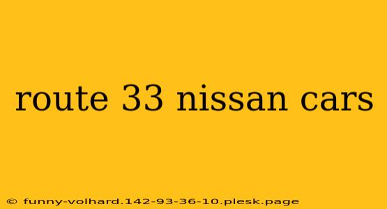 route 33 nissan cars