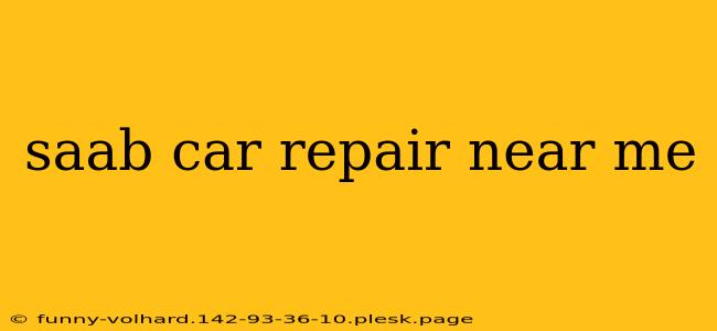 saab car repair near me