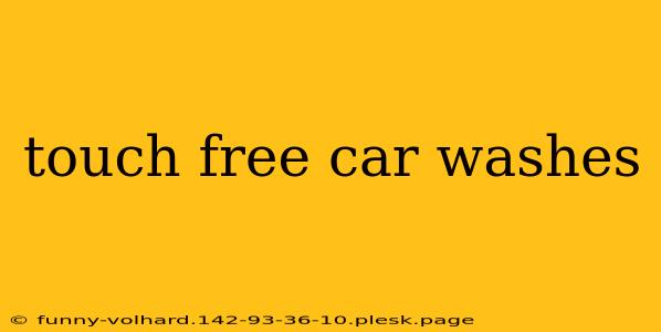 touch free car washes